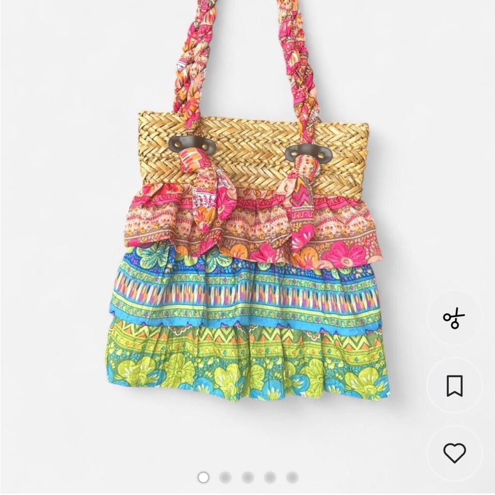 Cappelli Straworld Multicolor Woven Shoulder Bag
